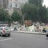 Protestors across from Parliment